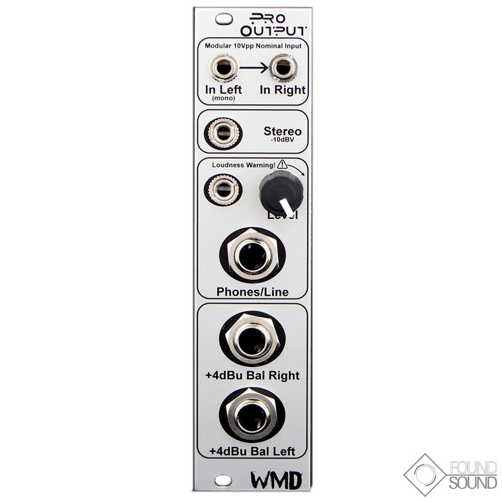 WMD Pro Output – Found Sound