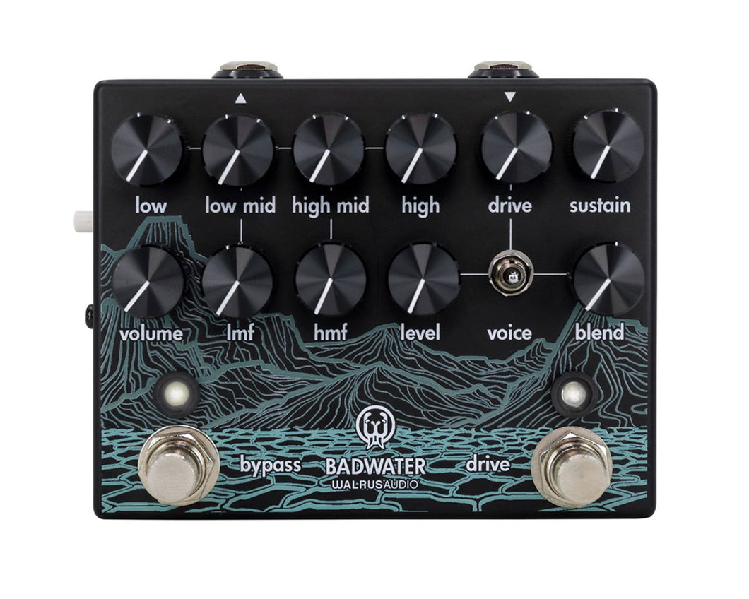 Walrus Audio Badwater Bass Pre-Amp D.I.