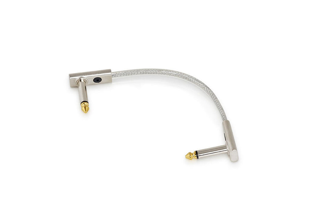 Warwick Rockboard 10cm Sapphire Flat Patch Cable