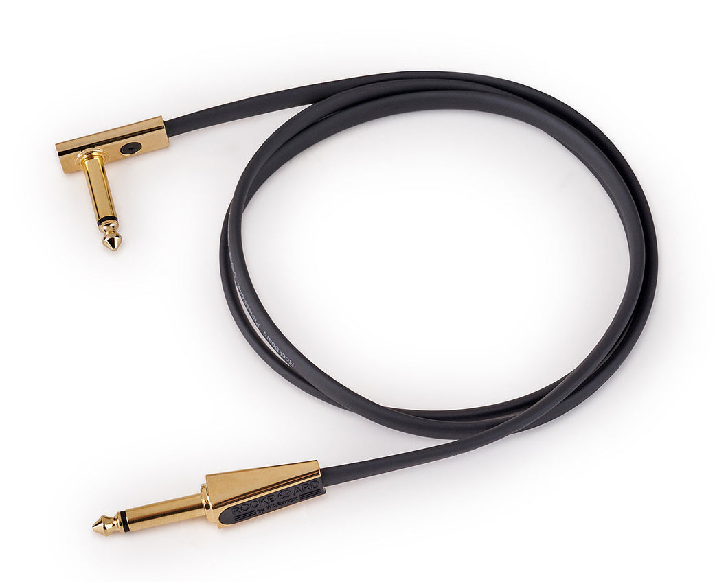 Warwick RockBoard Flat Looper/Switcher Connector Cable 100cm Gold