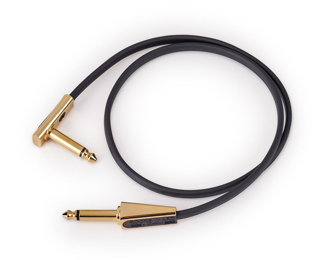 Warwick RockBoard Flat Looper/Switcher Connector Cable 60cm Gold