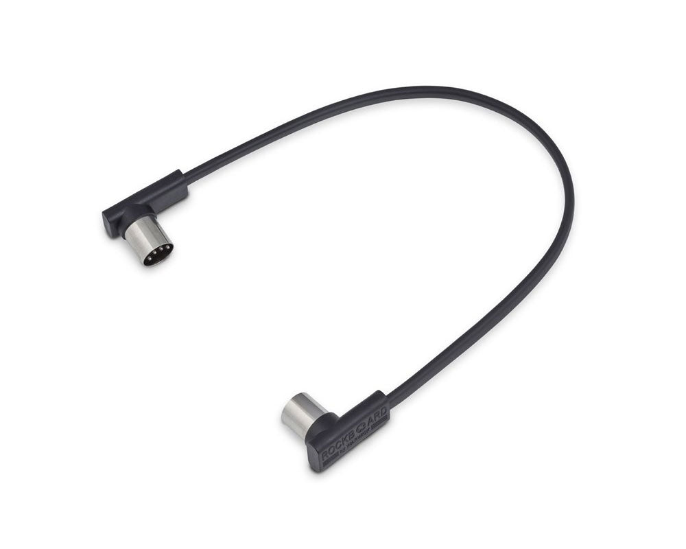 Warwick RockBoard Flat Patch Midi Cable 30cm - Black