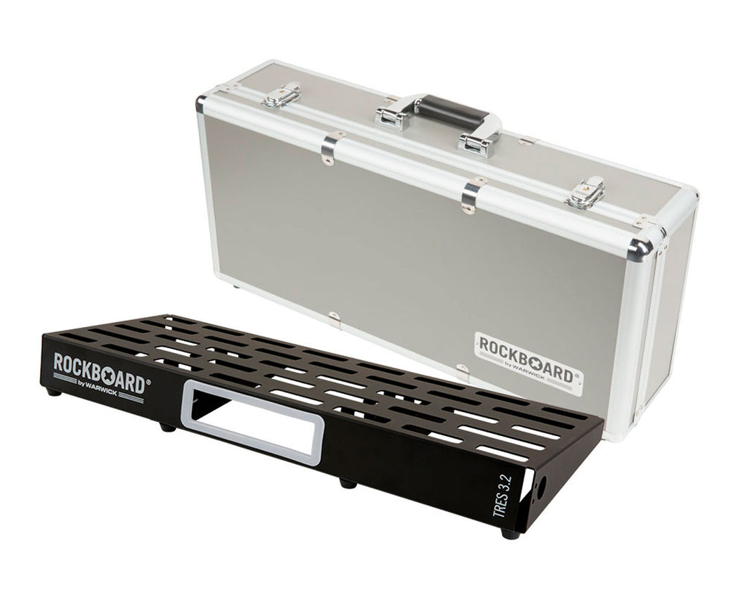 Warwick RockBoard TRES 3.2 Pedalboard with Flight Case