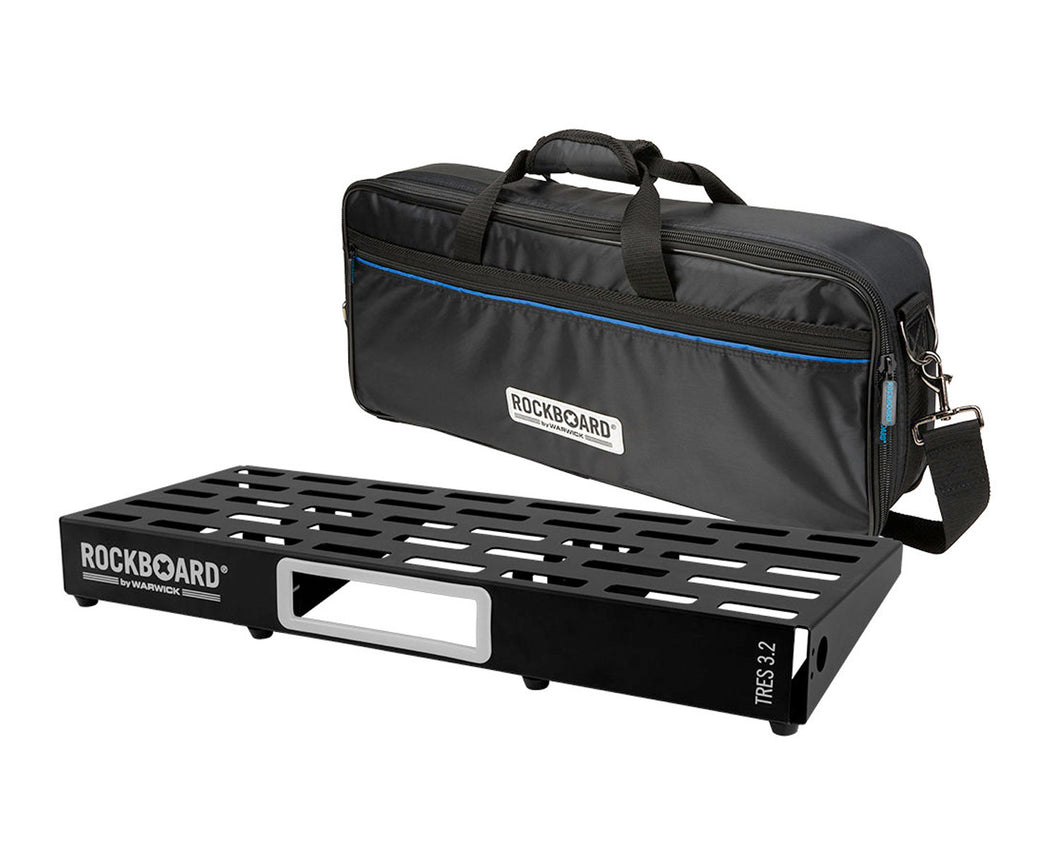 Warwick RockBoard TRES 3.2 Pedalboard with Gig Bag