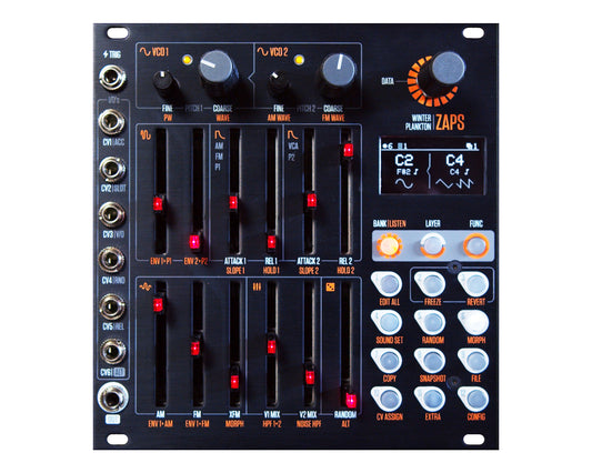 Winter Plankton ZAPS Percussion Line Synth Voice