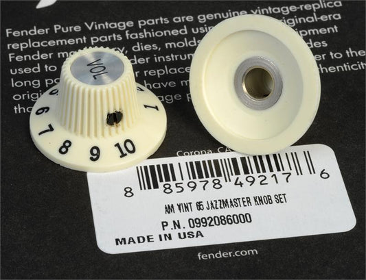 Fender American Vintage '65 Jazzmaster Knob Set