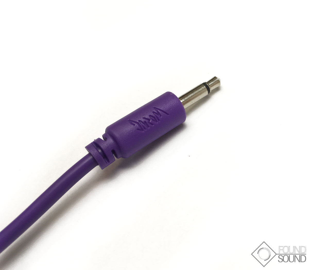 Worng 80cm Purple 3.5mm Patch Cable x 5