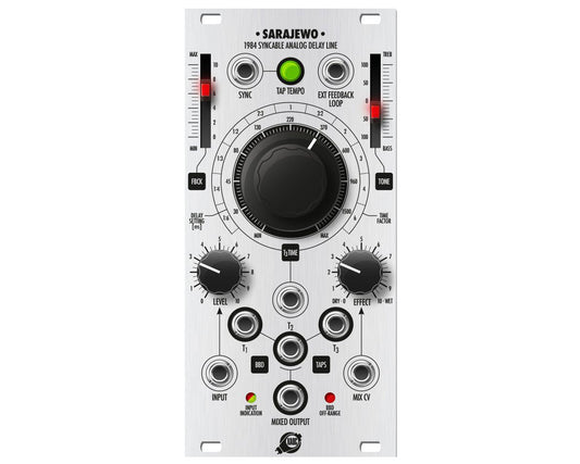 XAOC Devices SARAJEWO Analogue Delay Module