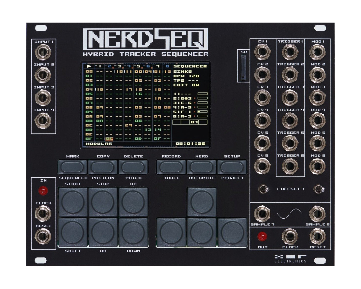 鍵盤楽器 NerdSEQ XOR Electronics XOR Electronics NerdSeq - Black – Found Sound