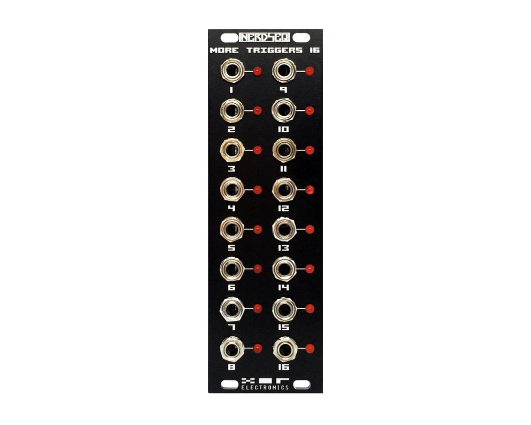 XOR Electronics NerdSEQ More Triggers 16 - Black