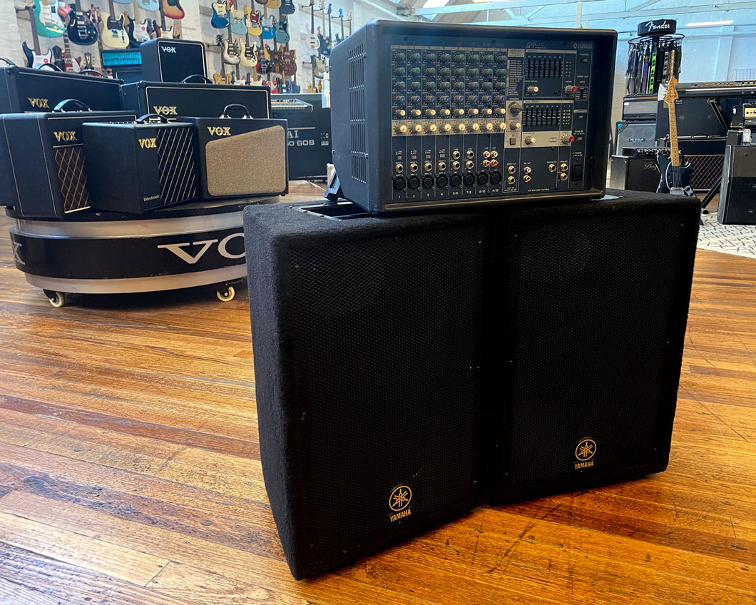 YAMAHA EMX212s & 2 x A12 Speaker Bins