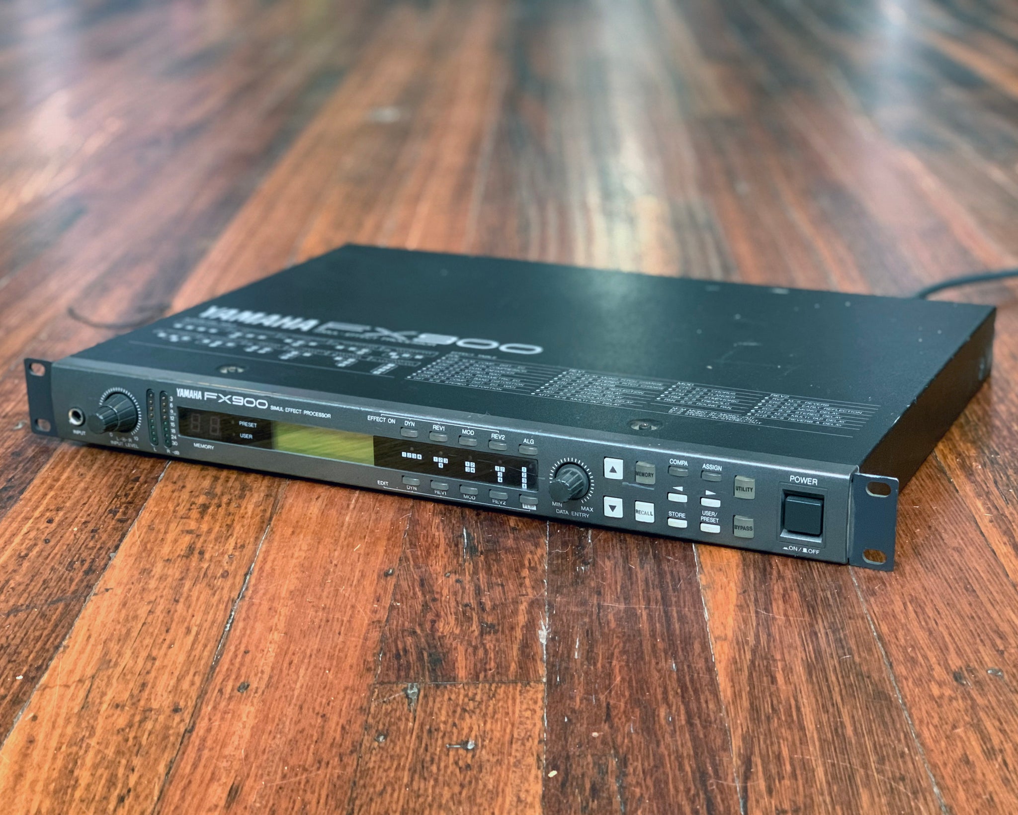 YAMAHA FX900 マルチエフェクトプロセッサー Yamaha DX-7 Multi Effect Processor FX900 Review – Jim Atwood