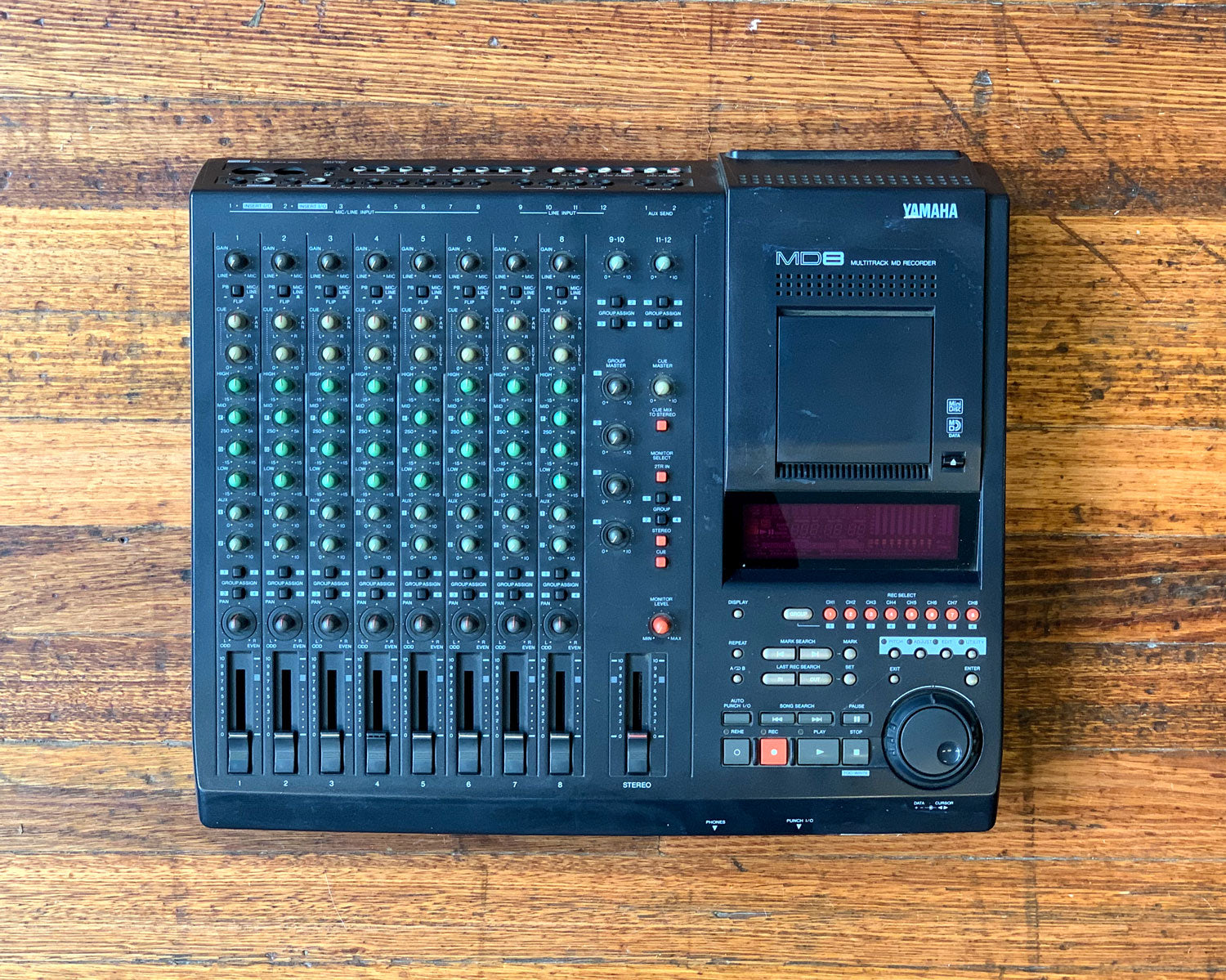 YAMAHA MD8 Multitrack Minidisc Recorder – Found Sound
