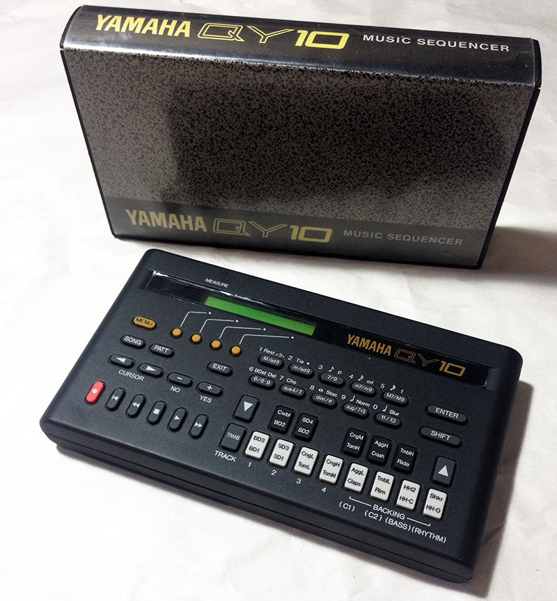 YAMAHA QY10 MUSIC SEQUENCER ヤマハ Yamaha QY10 (MT May 91)