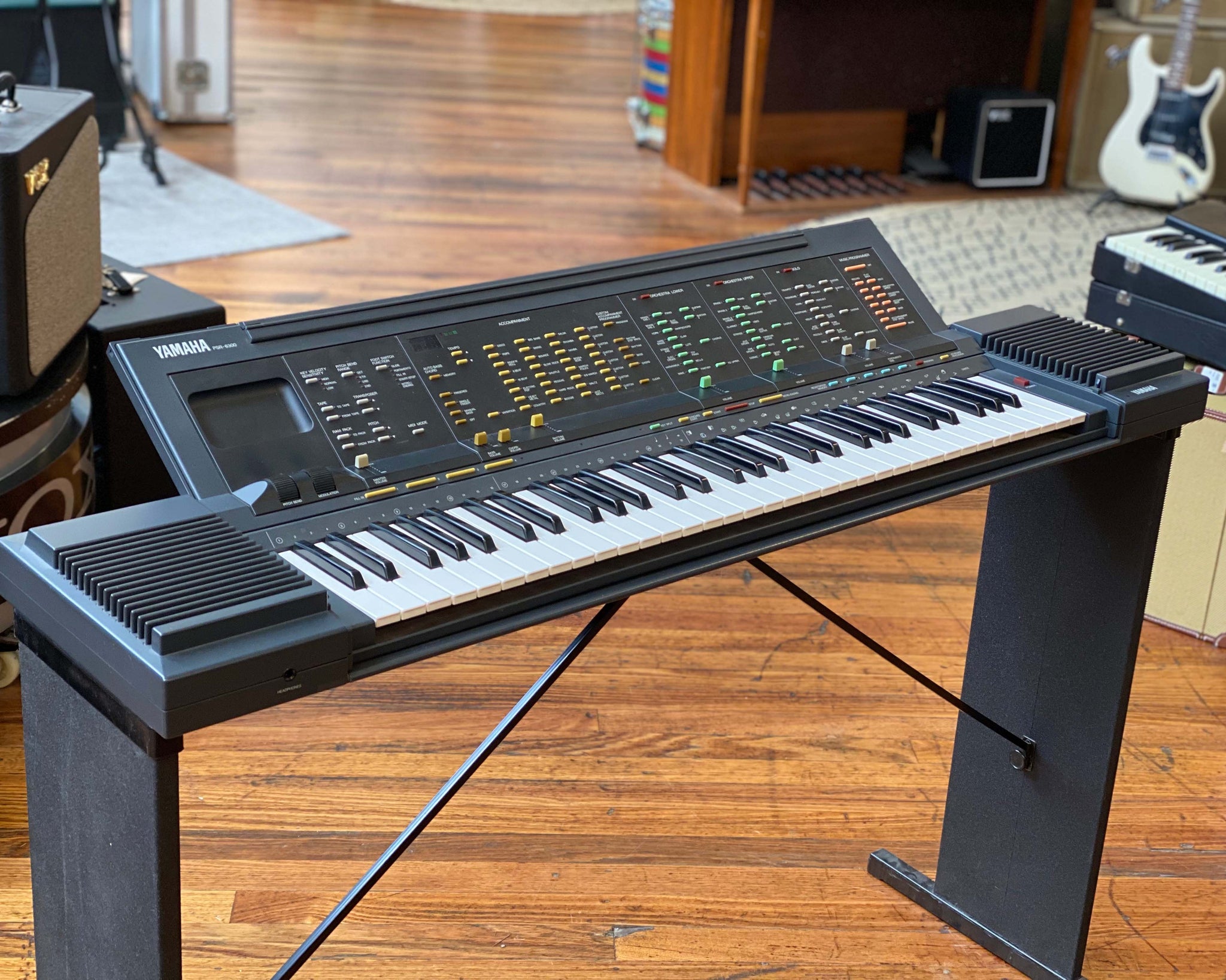 YAMAHA PSR-6300 portatone最高級キーボード　ジャンク品 Yamaha Portatone PSR-6300 Keyboard (1986) | WOLF FASCINATIONS