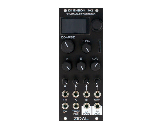 Ziqal Dimension Mk3 Wavetable Processor