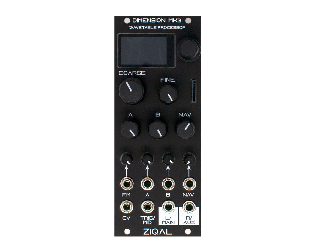 Ziqal Dimension Mk3 Wavetable Processor