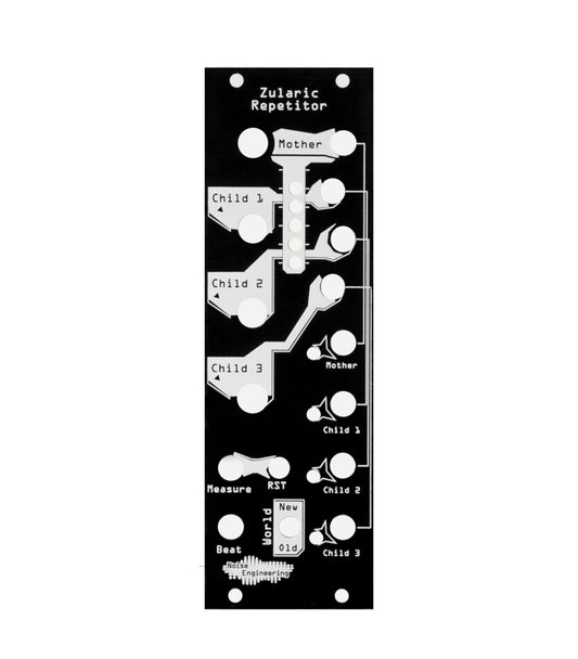 Noise Engineering Zularic Repetitor Black/ Blind Panel