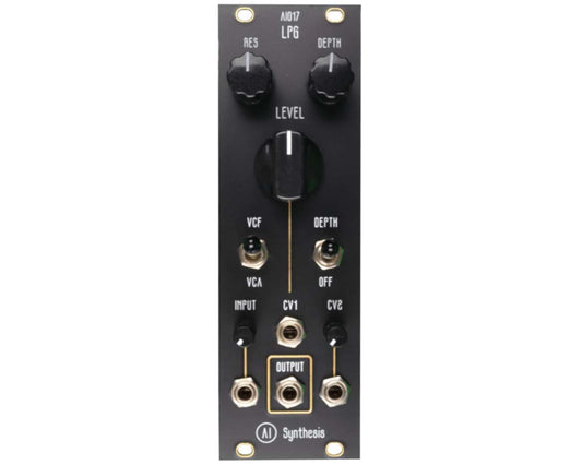 AI Synthesis AI017 Low Pass Gate - Black