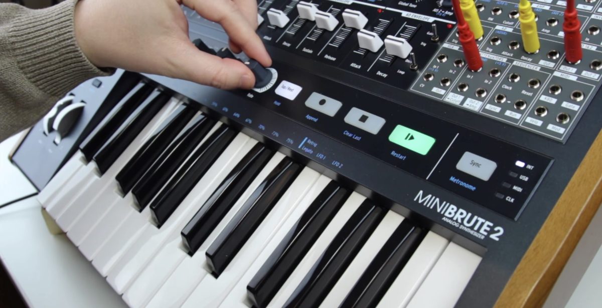 Arturia Minibrute 2 Semi Modular Analog Synthesizer