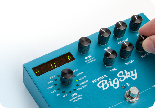 Strymon Big Sky Multi Reverb Effects Pedal