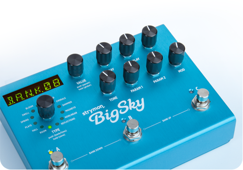 Strymon Big Sky Multi Reverb Effects Pedal