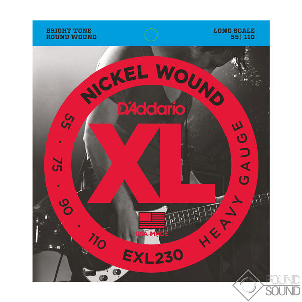 D'Addario EXL230 Heavy Gauge Nickel Wound Guitar Strings