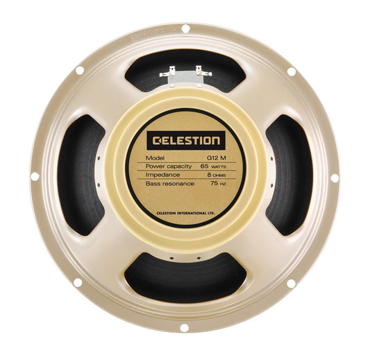 Celestion G12M65-Creamback T5864: Classic Series 12" 65 watt 8Ω Speaker