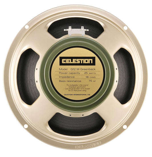 Celestion G10 Greenback T5646: Classic Series 10" 30 Watts 8Ω Speaker