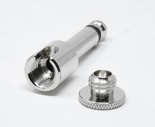 George L's GL155RAP Nickel Plated Right Angle Plug