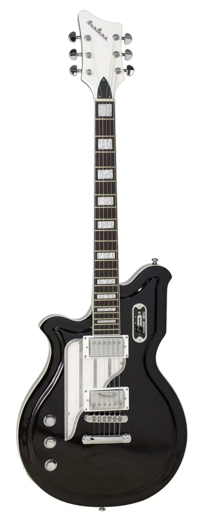 Airline Map Tenor - Black