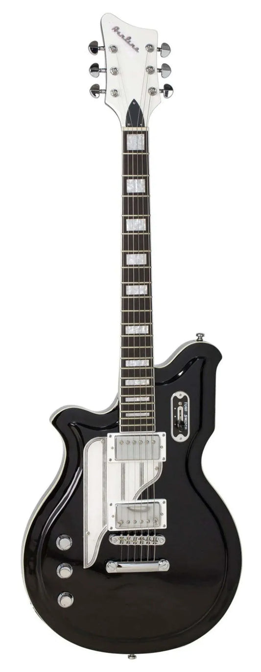 Airline Map Tenor - Black