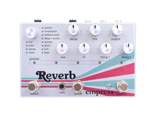 Empress Reverb Effects Pedal