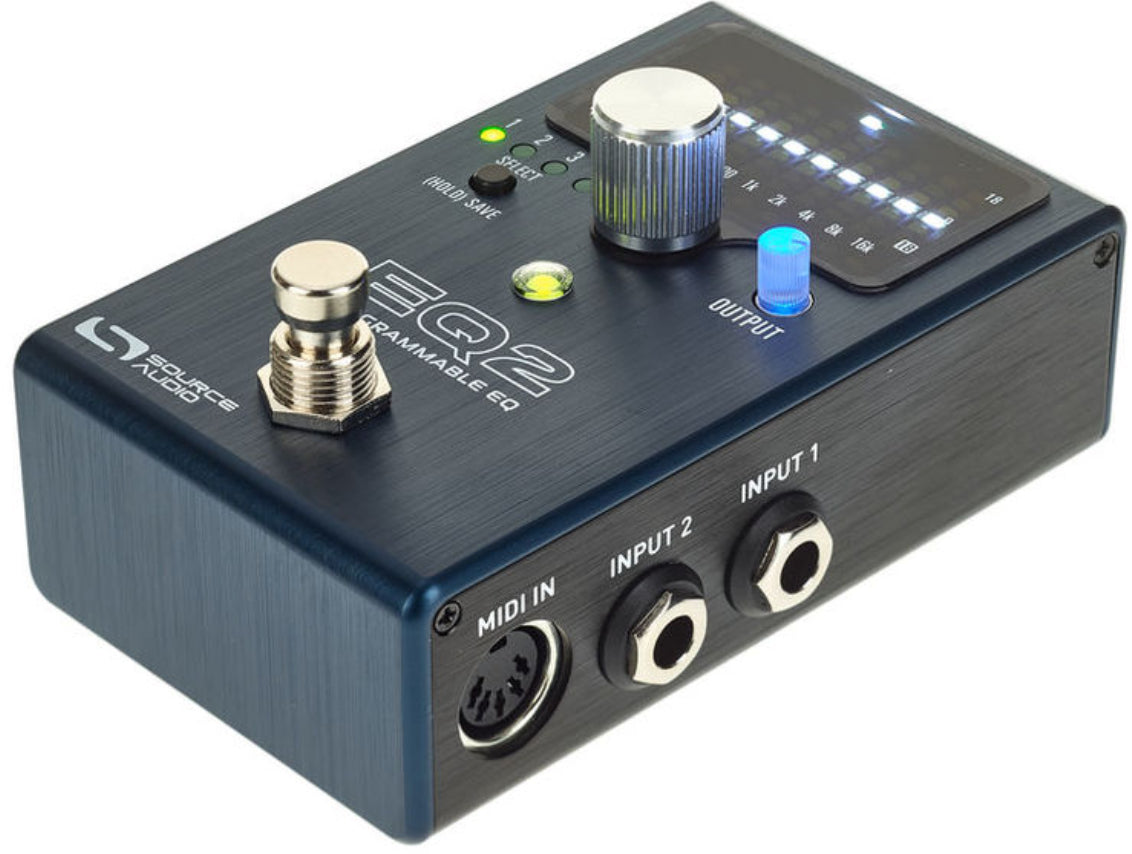 ギター SOURCE AUDIO ONE SERIES EQ2 Source Audio One Series EQ2 Pedal – Found Sound