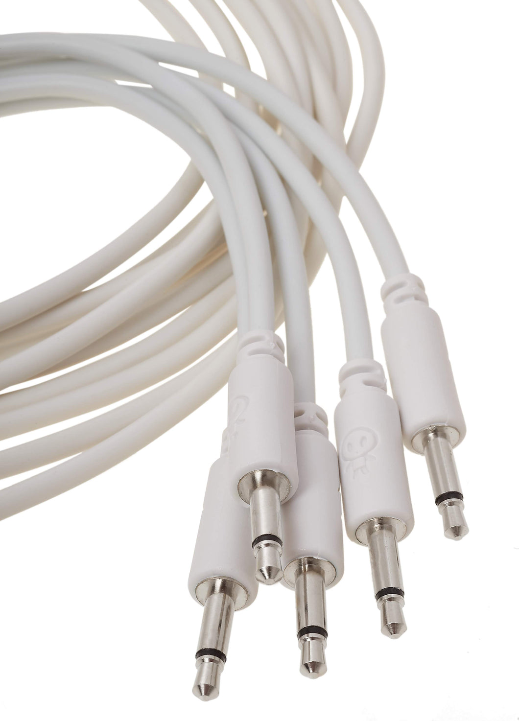 Erica Synths 30cm White Patch Cables x 5