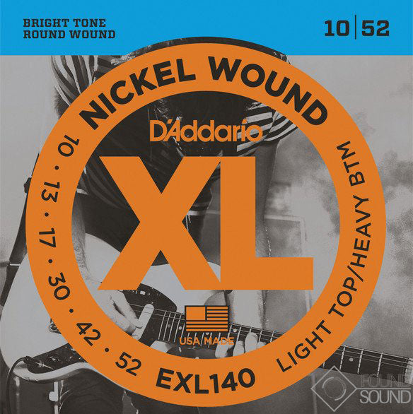 D'Addario EXL140 Light Top/Heavy Bottom Guitar Strings