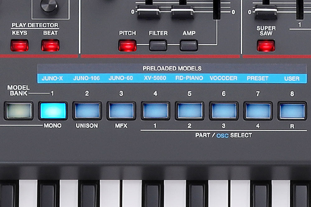 B Stock Roland JUNO-X 61-key Programmable Polyphonic Synthesizer