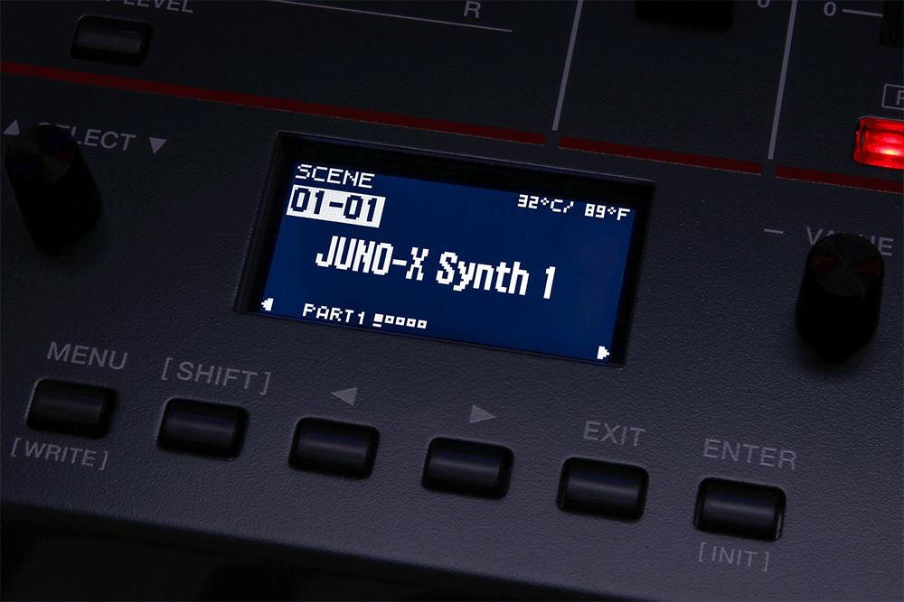 B Stock Roland JUNO-X 61-key Programmable Polyphonic Synthesizer