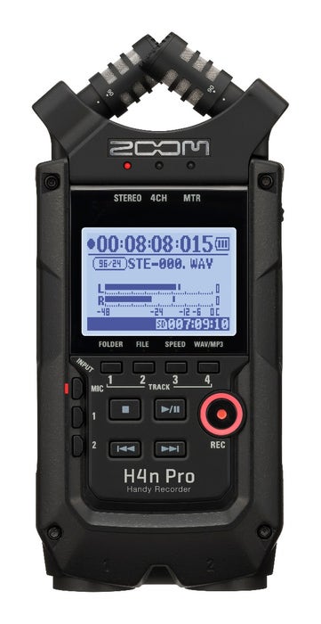 Zoom H4n Pro Handy Recorder Black Edition