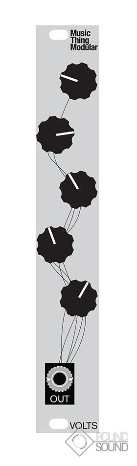 Music Thing Modular Turing Machine Volts Expander