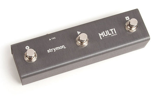 Strymon multi-switch pedal on a white background