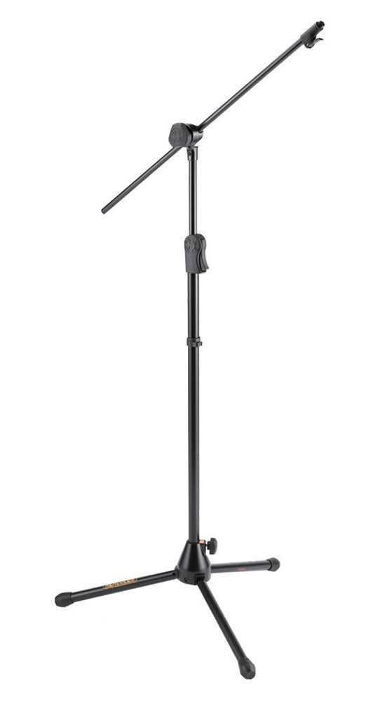 Hercules MS533B EZ Adapter Flip-Clip Tripod Mic Stand with Hideaway Boom