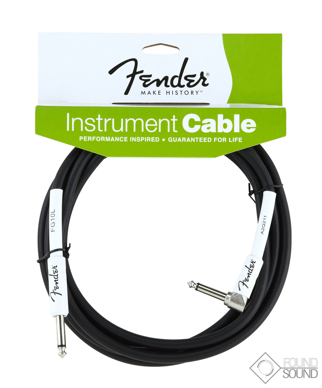 Fender Angled Performance Cable 10 Foot