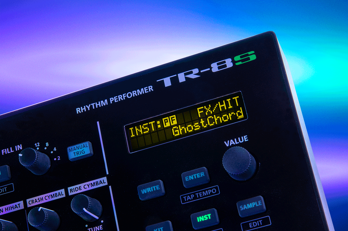 Roland TR-8S Rhythm Performer Drum Machine w/ Sample Playback