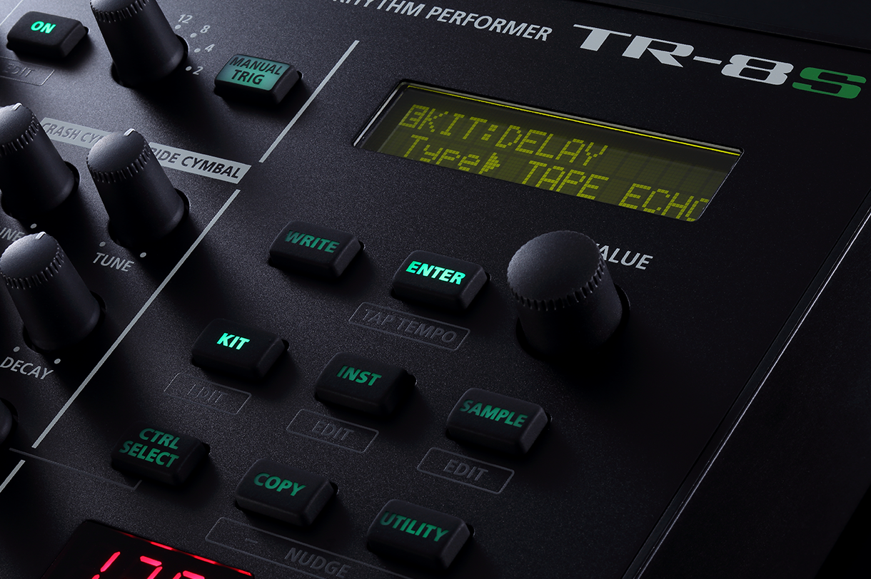 Roland TR-8S Rhythm Performer Drum Machine w/ Sample Playback