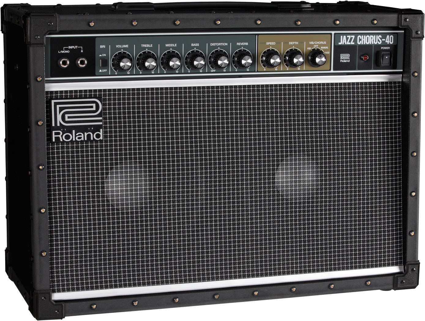 Roland JC-40 Jazz Chorus 40 Watt Twin Speaker Guitar Amplifier
