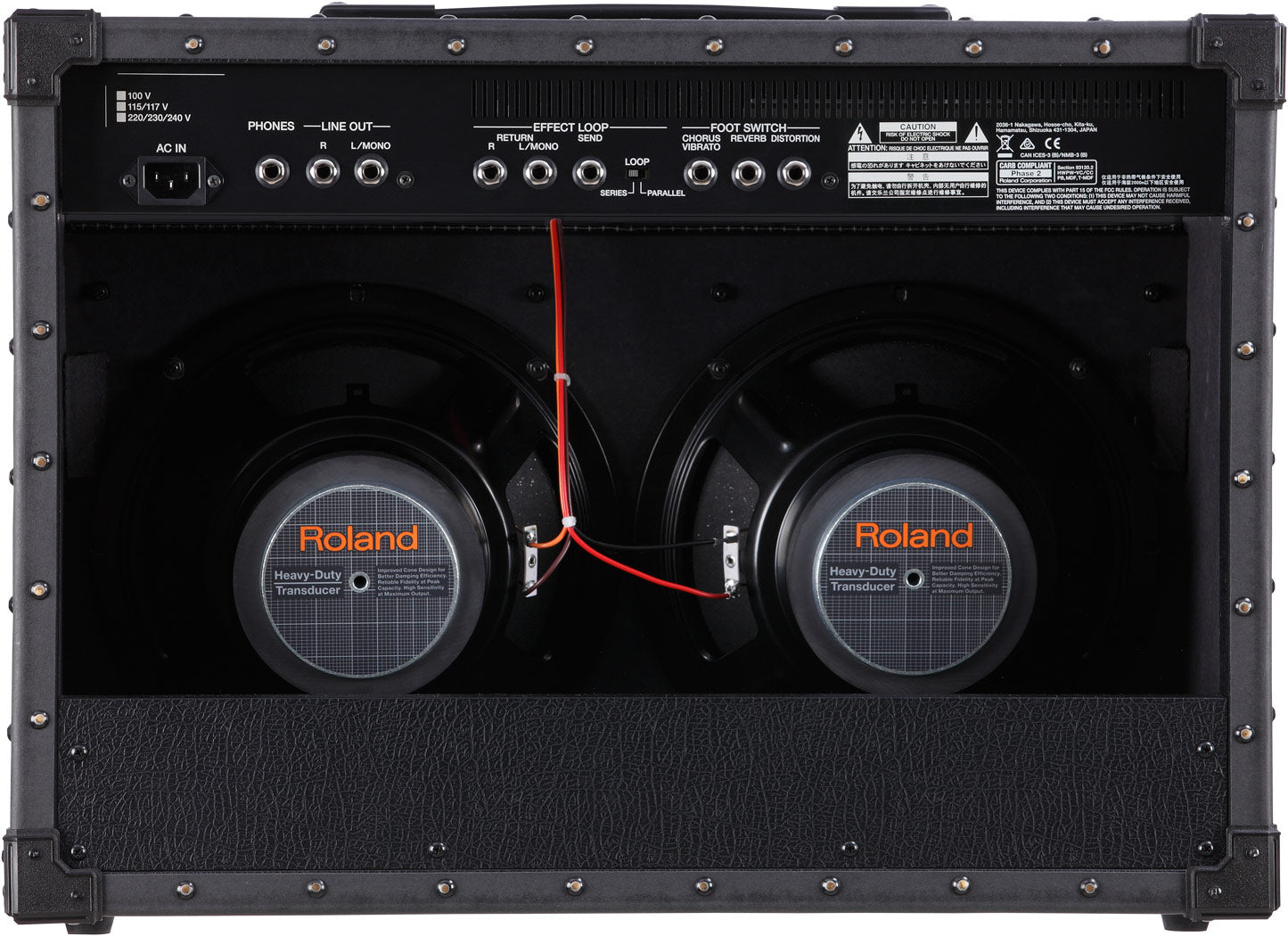Roland JC-40 Jazz Chorus 40 Watt Twin Speaker Guitar Amplifier