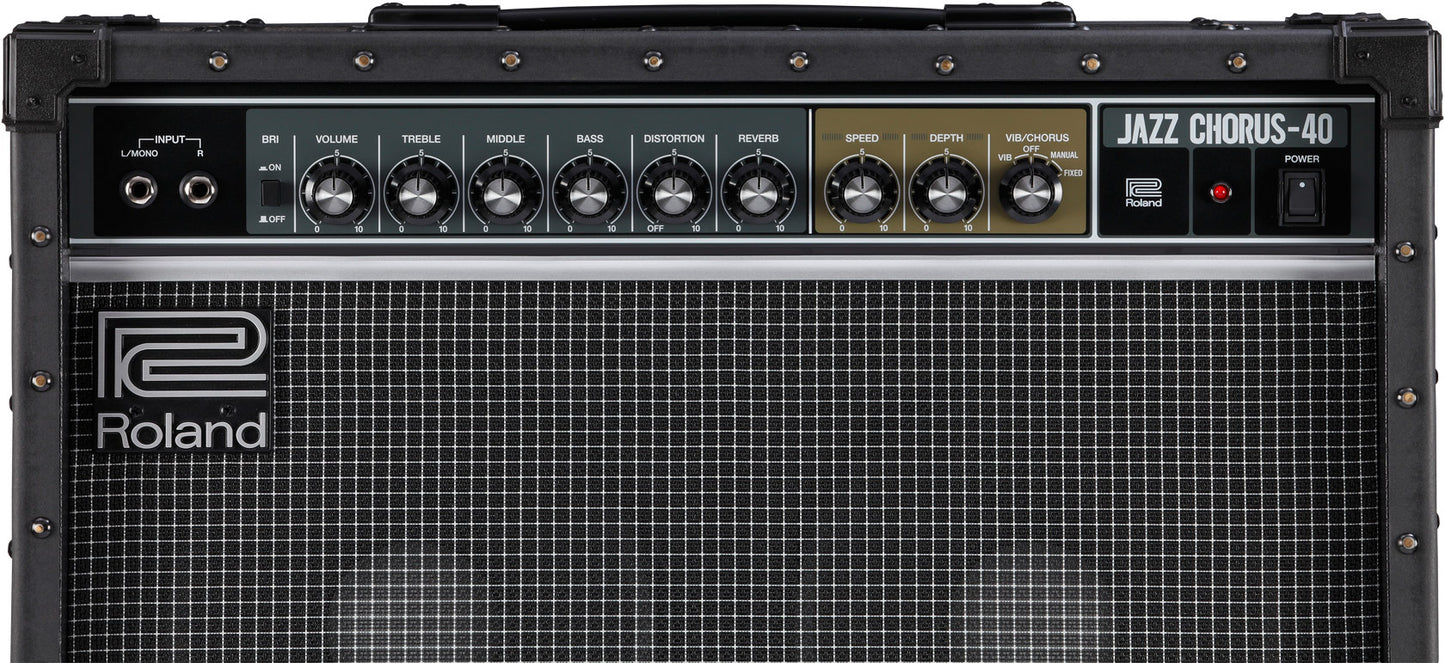 Roland JC-40 Jazz Chorus 40 Watt Twin Speaker Guitar Amplifier