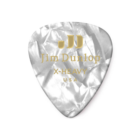 Jim Dunlop X-Heavy White Pearl Pick