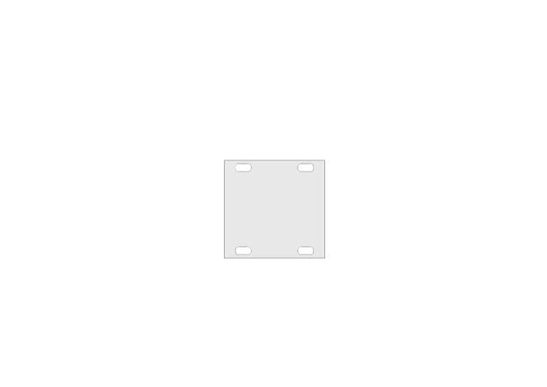 Intellijel Blank 1U x 8HP Panel